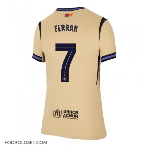 Barcelona Ferran Torres #7 Udebanetrøje Dame 2025-26 Kortærmet